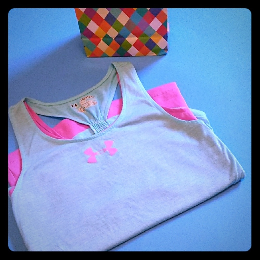 YOUTH GIRLS UNDER AMOUR TANK